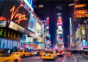 Times Square Wall Mural Downtown New York Scene Wall Mural