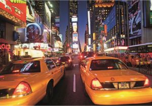 Times Square Wall Mural New York Times Square Taxi Wallpaper Mural