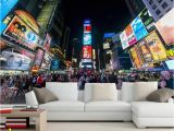 Times Square Wall Mural Us $13 34 Off Manhatan nowy nowy Jork Times Square Zaprasza CiÄ Do Odwiedzenia NastÄpujÄcych Miast Tapety Pok³j Dzienny Kanapa Tv Wall Sypialnia