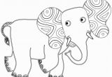 Tinga Tinga Coloring Pages Tinga Tinga Tales Black and White Picture Of Elephant