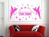Tinkerbell Murals Aliexpress Buy Personalized Name Fairies Fairy Tinkerbell