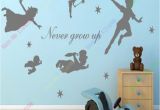 Tinkerbell Murals Peter Pan Vinyl Wall Decal Sticker Custom Mural Fantasy Fairytale