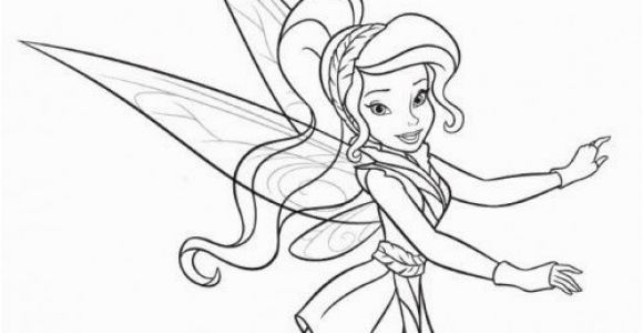Tinkerbell Vidia Coloring Pages Friend Tinker Bell Vidia Cute Coloring Page