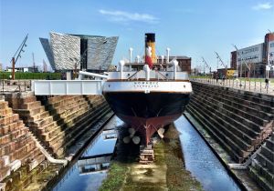 Titanic Wall Mural Industrial Beauty In the Titanic Quarter Of Belfast