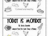 Today is Monday Eric Carle Coloring Pages today is Monday On Pinterest