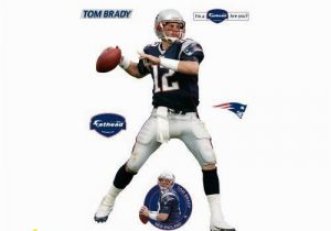 Tom Brady Wall Mural Amazon Fathead tom Brady New England Patriots Wall