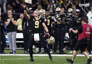 Tom Brady Wall Mural Saints Drew Brees Sets Nfl Td Record but tom Brady is Close