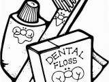 Toothbrush and toothpaste Coloring Page Dentist Coloring Pages Luxury toothbrush toothpaste and Dental Floss