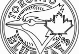 Toronto Blue Jays Coloring Pages Printable toronto Blue Jays Logo Coloring Page Free Mlb Coloring