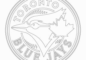 Toronto Blue Jays Coloring Pages Printable toronto Blue Jays Logo Coloring Page