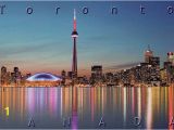 Toronto Skyline Wall Mural Canada My Traveled Destinations the Americas