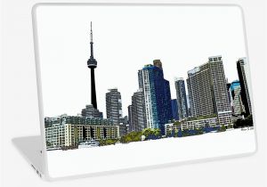 Toronto Skyline Wall Mural toronto Skyline Graphic with Cn tower