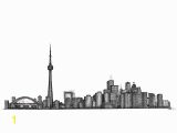 Toronto Skyline Wall Mural toronto Skyline