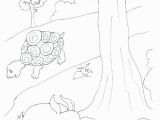 Tortoise and the Hare Coloring Page Category Coloring Pages 78