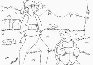 Tortoise and the Hare Coloring Page tortoise and the Hare Coloring Pages Coloring Home