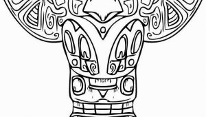 Totem Pole Faces Coloring Pages totem Pole Faces Coloring Pages Unique 137 Best Woodcarve totem