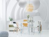 Touch Of Modern Wall Mural Wall Mural White Tunnel