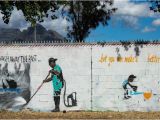 Township Wall Mural Advertising Cape Flats New Hope In Apartheid S Dumping Ground