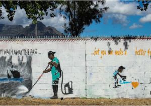 Township Wall Mural Advertising Cape Flats New Hope In Apartheid S Dumping Ground