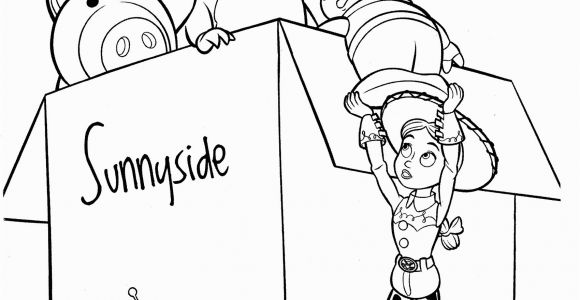 Toy Story 3 Jessie Coloring Pages toy Story Coloring Page Cool Coloring Pages