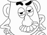 Toy Story 4 Coloring Pages Printable Mr Potato Head toy Story Coloring Page