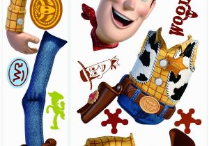 Toy Story 4 Wall Mural Disney "toy Story 3" Woody Wall Decal Cutout 25"x50"