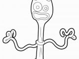 Toy Story Coloring Pages Printable forky toystory Coloringpages Coloringpagesforkids