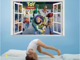 Toy Story Murals Best Selling toy Story 3 Cartoon 3d Window Scenery Wall Decals