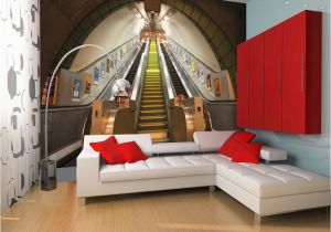 Train Station Wall Mural London Underground Wallpaper Wallpapersafari