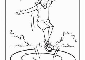 Trampoline Coloring Page Follow the Link Below to This Coloring Page