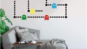 Transfer Paper for Wall Murals Amazon Pacman Game Wall Decal Retro Gaming Xbox Decal