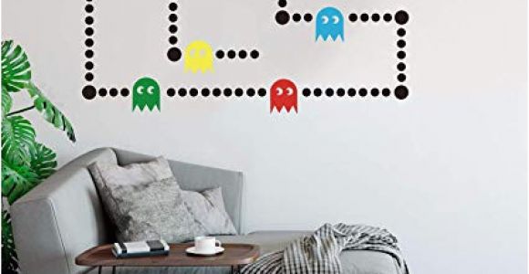 Transfer Paper for Wall Murals Amazon Pacman Game Wall Decal Retro Gaming Xbox Decal