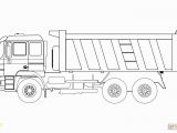 Trash Truck Coloring Page Dump Truck Coloring Page