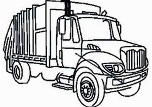 Trash Truck Coloring Page Free Truck for Kids Download Free Clip Art Free