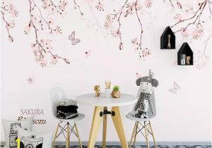 Tree Branch Wall Mural Self Adhesive 3d Painted Flower Branch Wc0770 Wall Paper Mural Wall Print Decal Wall Murals Muzi In Wallpaper Wallpapers From