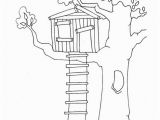 Tree House Coloring Pages Climb Into My Tree House Coloring Page Twisty Noodle