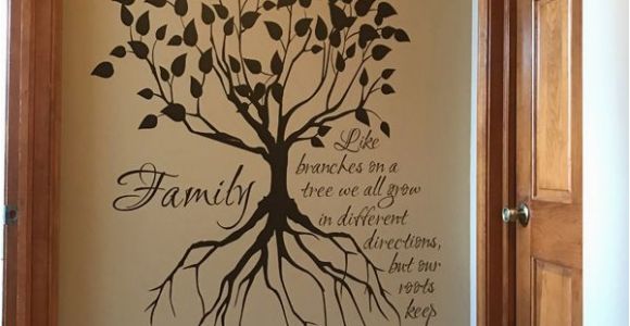 Tree Mural Wall Art Family Tree Wall Decal