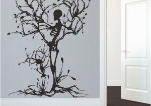 Tree Of Life Wall Mural Details About Halloween Skeleton Wall Decal Removable Vinyl