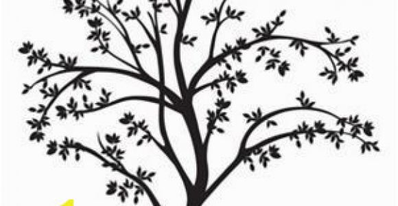Tree Silhouette Wall Murals Tree Silhouette Wall Decal