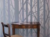 Tree Stencil for Wall Mural New Bare Trees Stencil Ideas for Dream Home