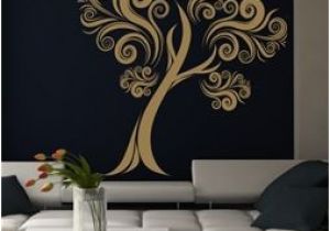 Tree Stencil for Wall Mural Wall Decals Floral Tree 2 Living Room