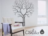 Tree Wall Mural Ideas Tree Wall Sticker Heart Twin Tree Wall Decal Wall Art