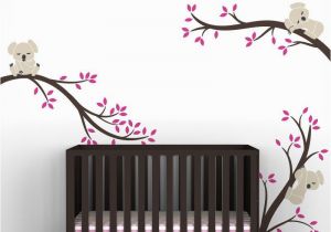 Tree Wall Mural Nursery Kids Tree Wall Decals Baby Nursery Room Decor Tree Wall