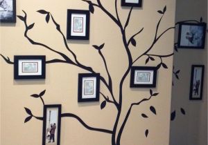 Tree Wall Mural with Picture Frames Family Tree Wall Done by My Sisters Tree Stickers From Pier