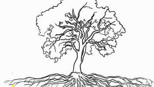 Tree with Roots Coloring Page Tree with Roots Coloring Page ÐÐµÑÐµÐ²ÑÑ Pinterest