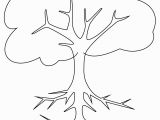 Tree with Roots Coloring Page Tree with Roots Coloring Page