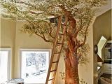 Treehouse Mural Cindy and Jorge S Work A Trompe L Oeil Tree House In A Chicago