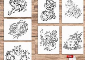 Trick or Treat Coloring Pages Printable Color Pack Trick or Treat Kids Adult Coloring Pages