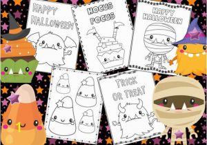 Trick or Treat Coloring Pages Printable Halloween Coloring Pages the Crayon Crowd Monsters Cute