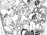 Trippy Alice In Wonderland Coloring Pages Alice In Wonderland Trippy Coloring Pages Coloring Pages